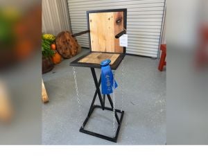 Large Metal Grand Champion – Russell Dollar, Newton College & Career Academy FFA – Impossible Chair