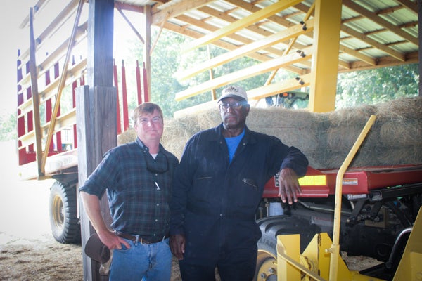 AgSouth Loan Officer John Till and Jim McClain