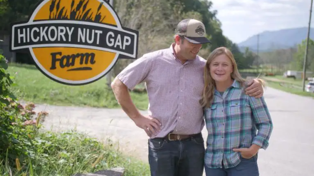 Jaime and Amy Ager, Hickory Nut Gap Farm