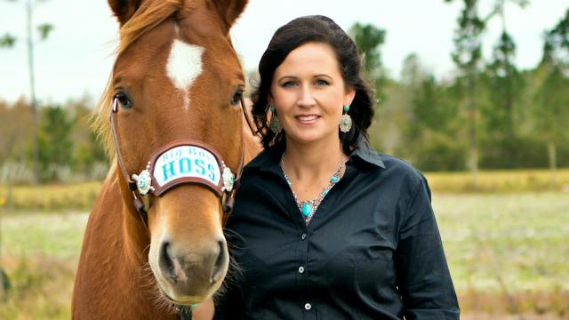 Darcy with her horse