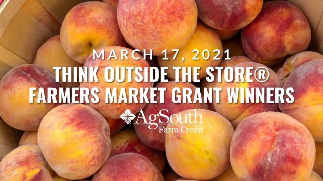 Peaches with text and logo