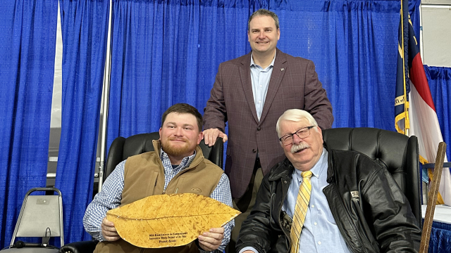 Innovative Young Farmer & Excellence in Ag Awards Presented by Farm Credit Associations of North Carolina Winner Frank Scott