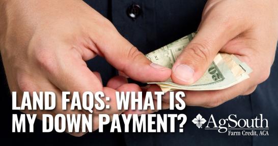 Land FAQ for down payments