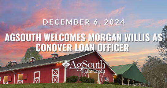 AgSouth Welcomes Morgan Willis as Loan Officer