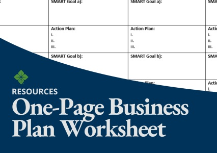 Downloand this one page business plan worksheet to help you establish who you are and your farm business goals.