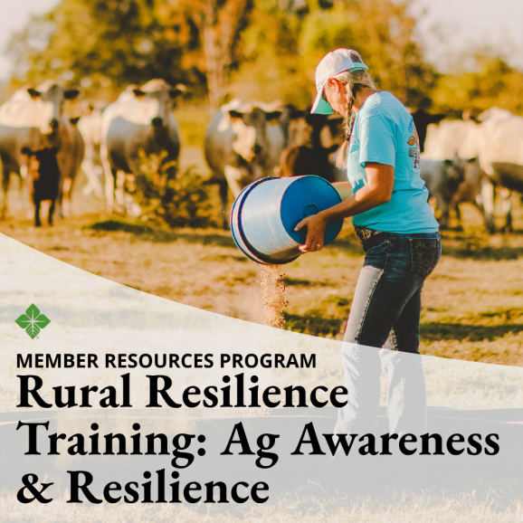 AgSouth Member Resources Program Rural Resilience Training